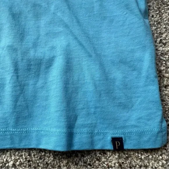 Pendleton deschutes embroidered tee, XS blue New with Tags NWT COTTON - Picture 3 of 10